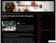 Tablet Screenshot of dianaarvanites.wordpress.com