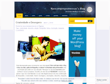 Tablet Screenshot of naocomprepromessas.wordpress.com