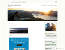 Tablet Screenshot of darrearnesen.wordpress.com
