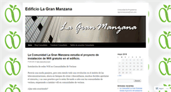 Desktop Screenshot of comunidadlagranmanzana.wordpress.com