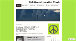 Desktop Screenshot of coletivocave.wordpress.com