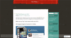 Desktop Screenshot of joshwparks.wordpress.com