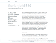 Tablet Screenshot of florianjoh5650.wordpress.com