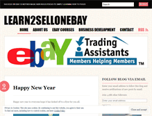 Tablet Screenshot of learn2sellonline.wordpress.com