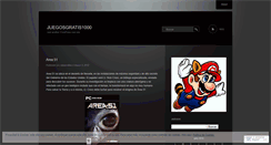 Desktop Screenshot of juesgosgratis1000.wordpress.com