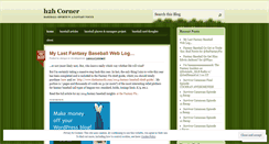 Desktop Screenshot of h2hcorner.wordpress.com