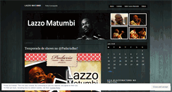 Desktop Screenshot of lazzomatumbi.wordpress.com