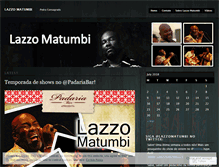 Tablet Screenshot of lazzomatumbi.wordpress.com