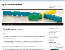 Tablet Screenshot of boardgamedesign.wordpress.com