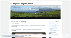 Desktop Screenshot of ionapilgrims.wordpress.com