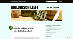 Desktop Screenshot of biologischleeft.wordpress.com