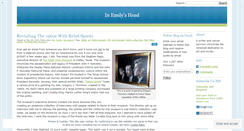 Desktop Screenshot of emilyshead.wordpress.com