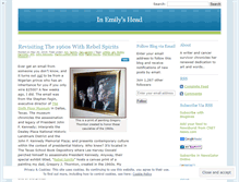 Tablet Screenshot of emilyshead.wordpress.com