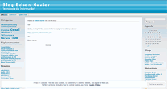 Desktop Screenshot of edsonxavier.wordpress.com