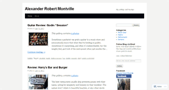 Desktop Screenshot of alexrobmont.wordpress.com