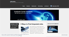 Desktop Screenshot of jobhuntfox.wordpress.com