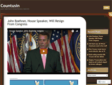 Tablet Screenshot of countusin.wordpress.com