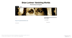 Desktop Screenshot of brianlorimer.wordpress.com