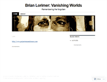 Tablet Screenshot of brianlorimer.wordpress.com