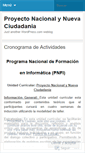 Mobile Screenshot of pnync.wordpress.com