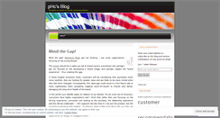 Desktop Screenshot of phconsulting.wordpress.com