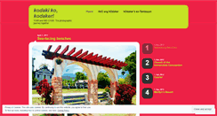 Desktop Screenshot of kodakiko.wordpress.com