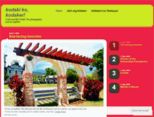 Tablet Screenshot of kodakiko.wordpress.com