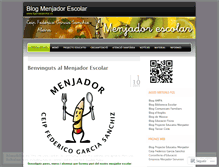 Tablet Screenshot of menjadorfgs.wordpress.com