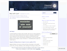Tablet Screenshot of edgyangel.wordpress.com