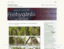 Tablet Screenshot of frobygarda.wordpress.com