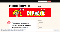 Desktop Screenshot of pirulitodipnlik.wordpress.com