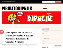 Tablet Screenshot of pirulitodipnlik.wordpress.com