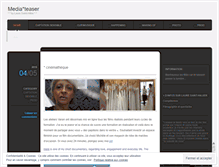 Tablet Screenshot of mediateaser.wordpress.com