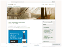 Tablet Screenshot of enoffillo.wordpress.com