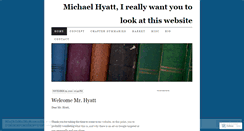 Desktop Screenshot of michaelhyattpleasepublishmybook.wordpress.com