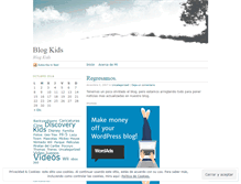 Tablet Screenshot of blogkids.wordpress.com