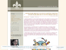 Tablet Screenshot of linagallardo.wordpress.com