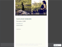 Tablet Screenshot of natanux.wordpress.com