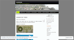 Desktop Screenshot of ocioloxia.wordpress.com