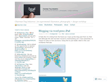 Tablet Screenshot of chairmanting.wordpress.com
