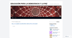 Desktop Screenshot of democraciaemprendimiento.wordpress.com