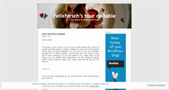 Desktop Screenshot of felixhirsch.wordpress.com