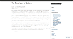 Desktop Screenshot of 3laws.wordpress.com