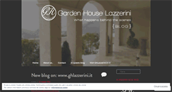 Desktop Screenshot of ghlazzerini.wordpress.com