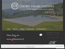 Tablet Screenshot of ghlazzerini.wordpress.com