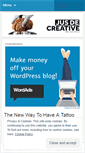 Mobile Screenshot of jusdecreative.wordpress.com