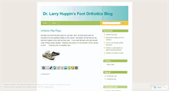Desktop Screenshot of footorthoticsseattle.wordpress.com