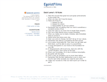 Tablet Screenshot of egoistfilms.wordpress.com