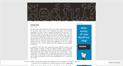 Desktop Screenshot of hedful.wordpress.com