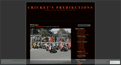 Desktop Screenshot of cricketprediksi.wordpress.com